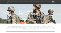 Desktop Screenshot of paul-boye.fr